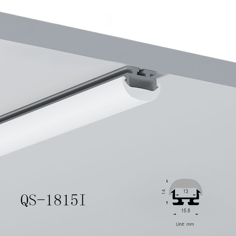 60° Clear Lens Aluminum LED Diffuser Channel For 12mm 5050 LED Rope Lighting 60° Clear Lens Aluminum LED Diffuser Channel For 12mm 5050 LED Rope Lighting